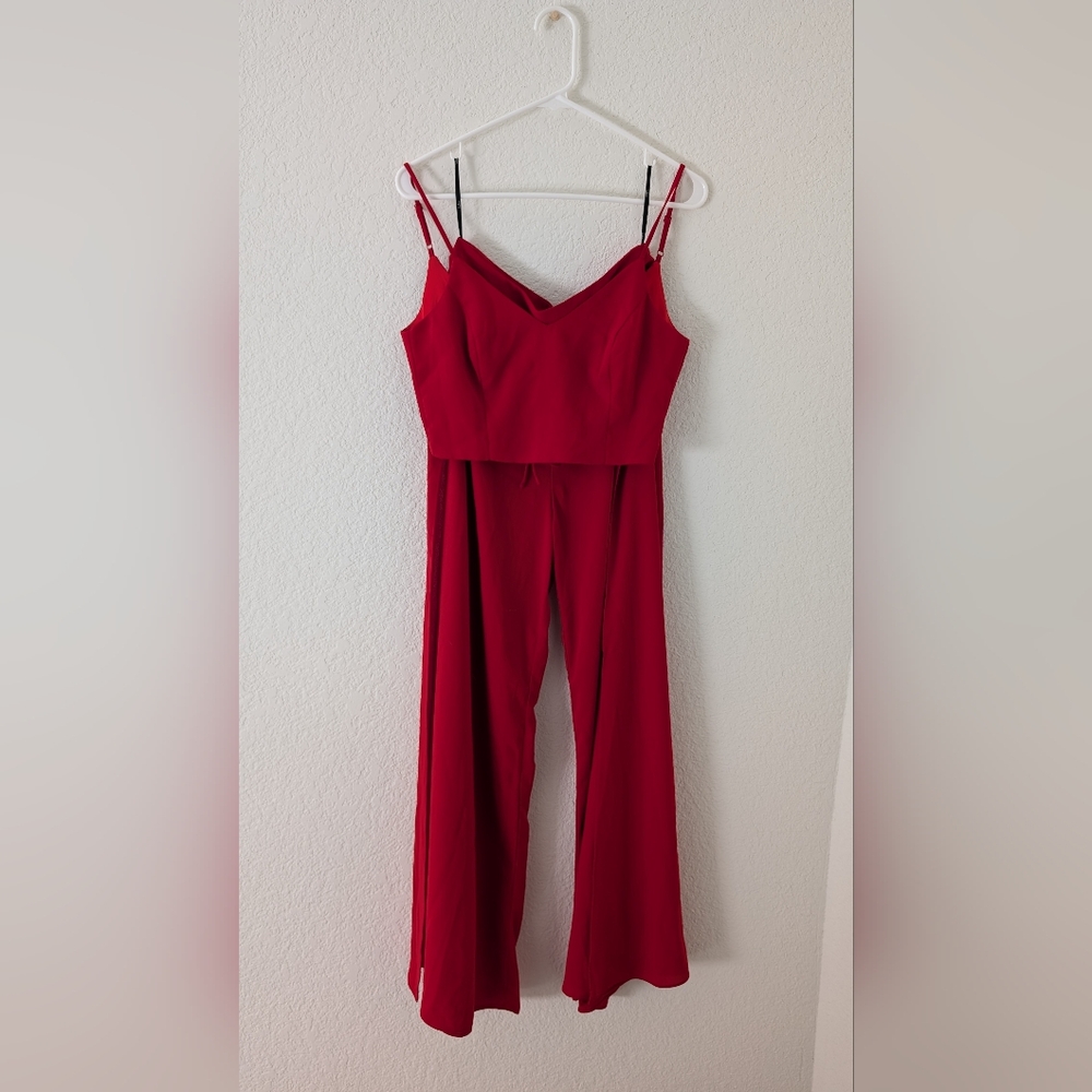 Red Two-Piece Set